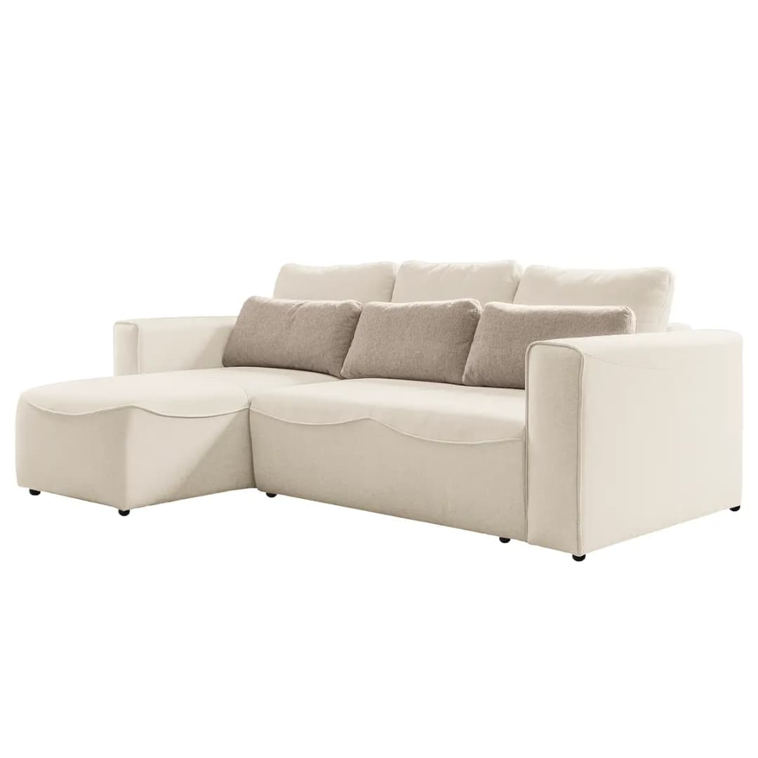 Ecksofa Ireu | Beige