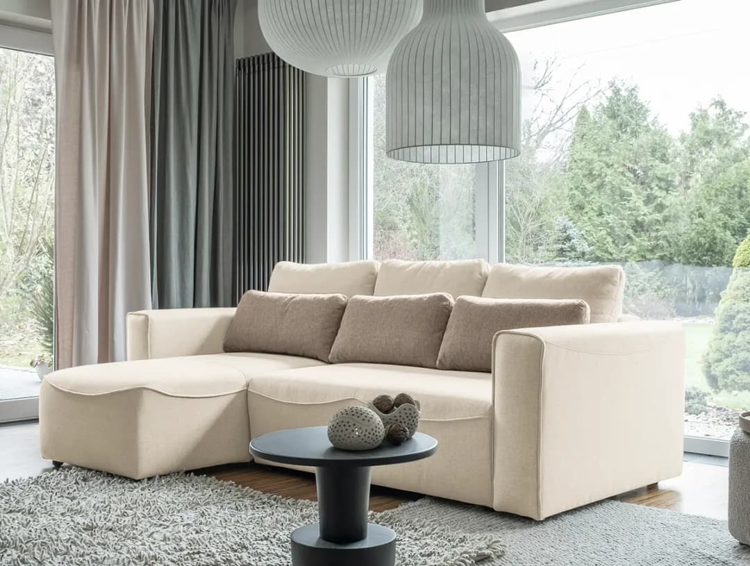 Ecksofa Ireu | Beige