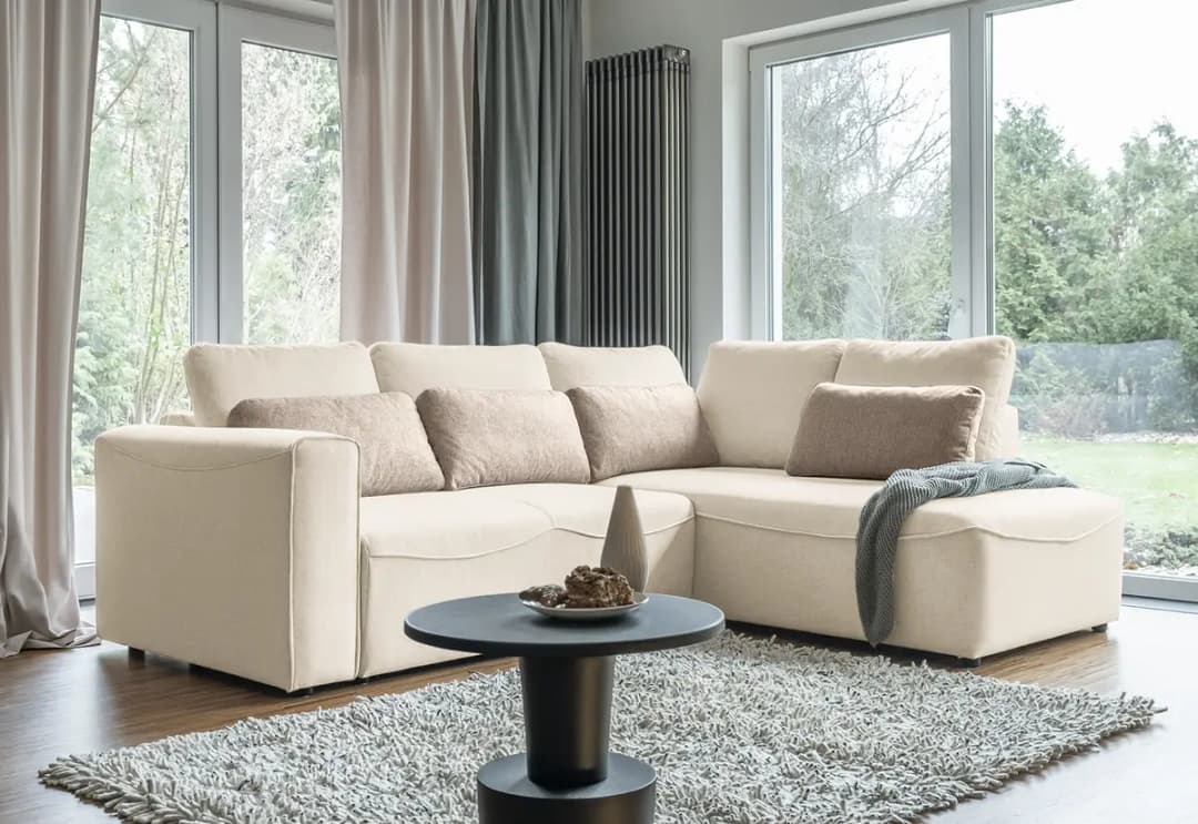 Ecksofa Ireu | Beige