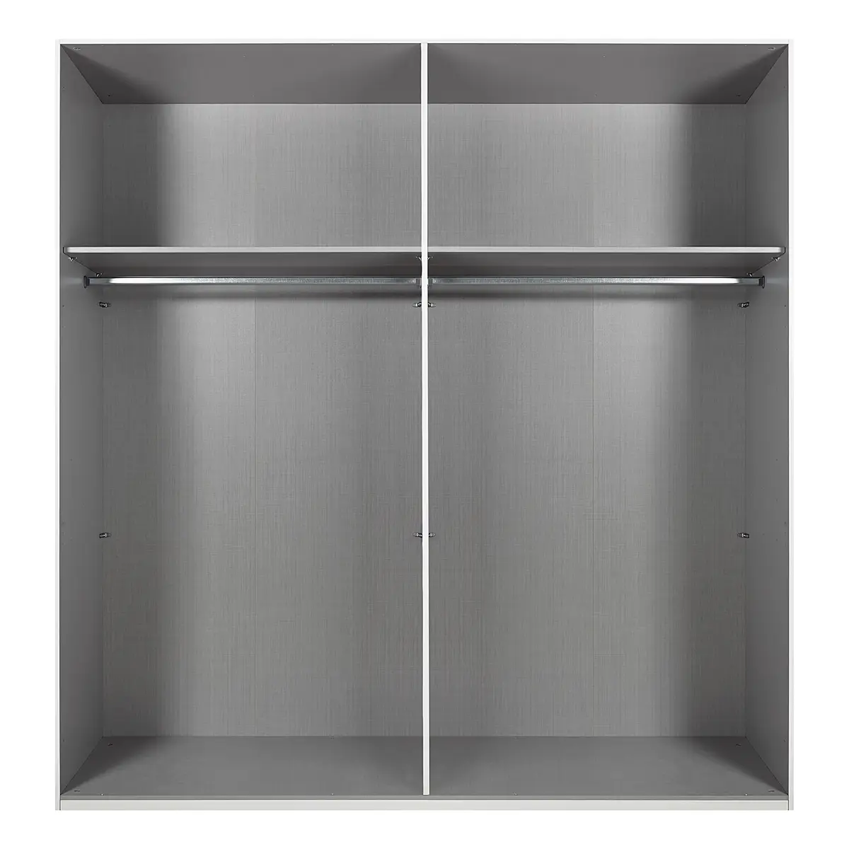 Schwebetürenschrank | Grau