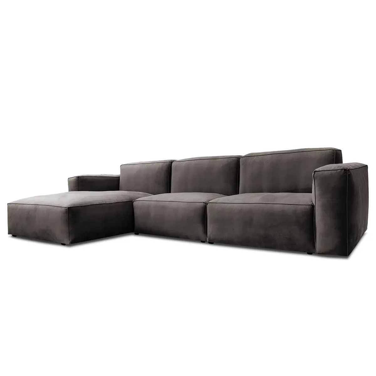 Ecksofa Ravi | Grau