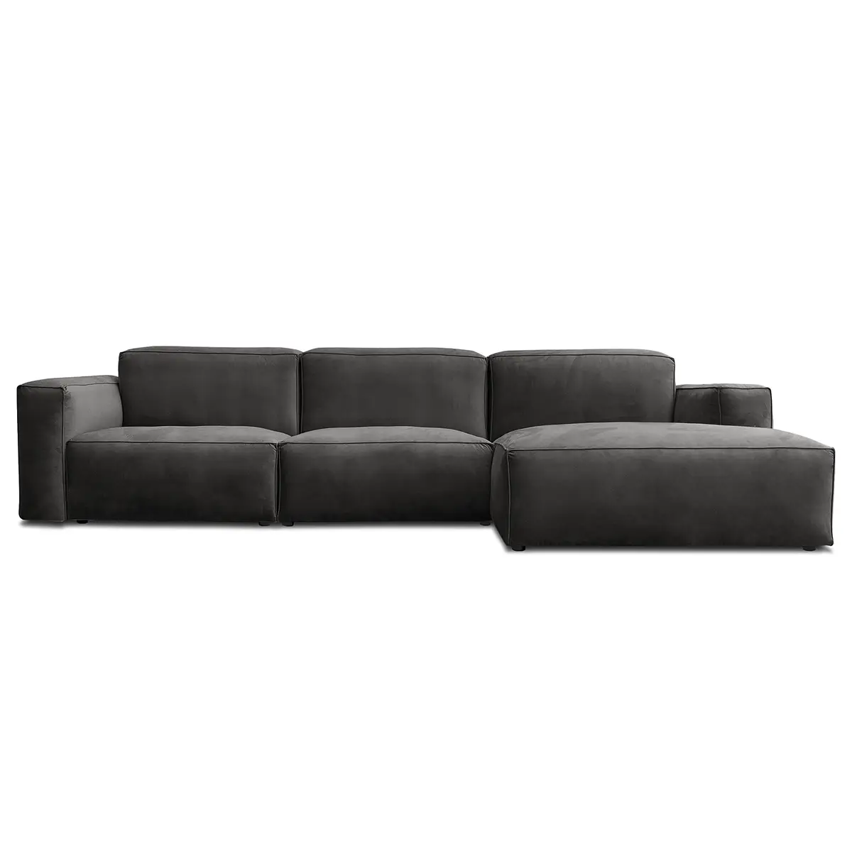 Ecksofa Ravi | Grau