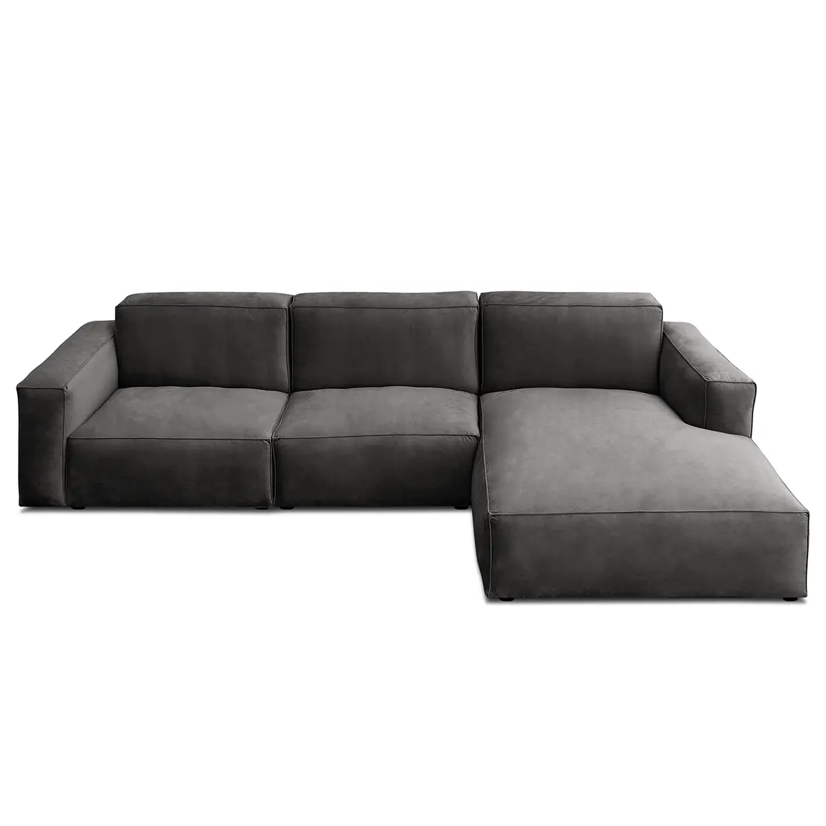 Ecksofa Ravi | Grau