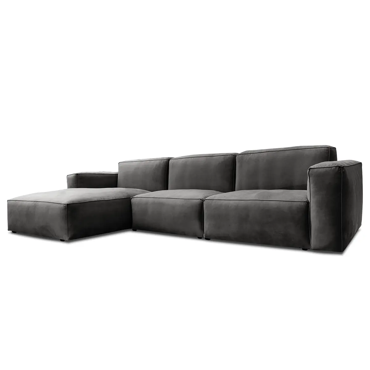 Ecksofa Ravi | Grau
