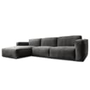 Ecksofa Ravi | Grau