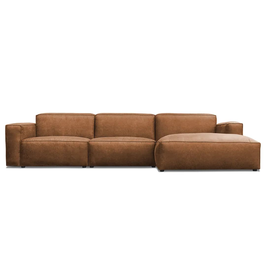 Ecksofa Pina | Braun