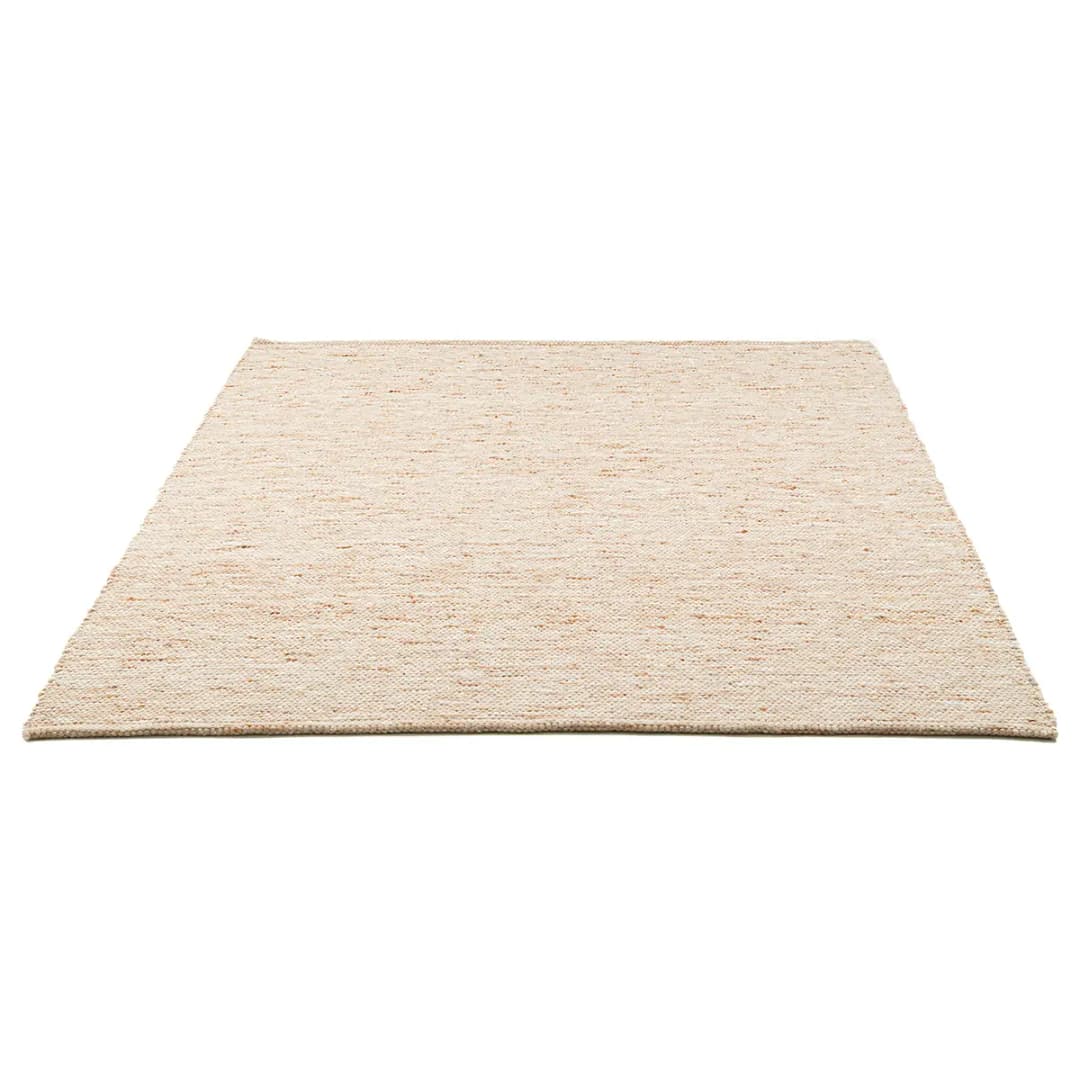 Wollteppich Alpen Beige/Hellbraun 170 x 240cm | Beige