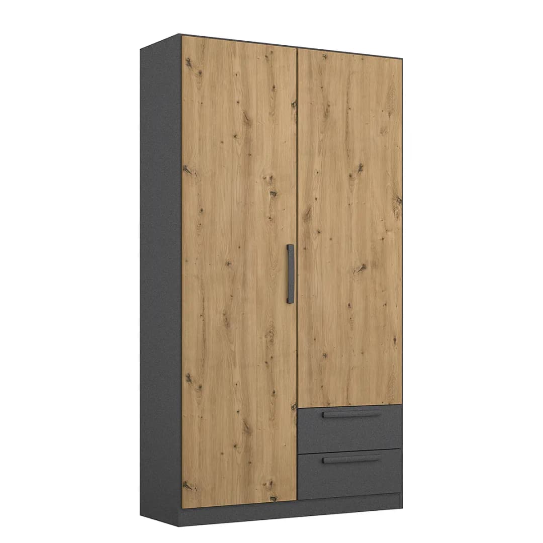Drehtürenschrank Style Up | Braun