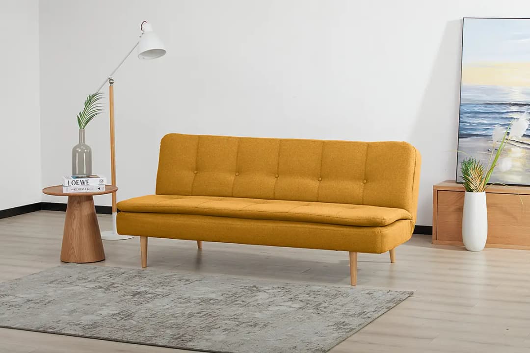 Schlafsofa Kearny | Gelb