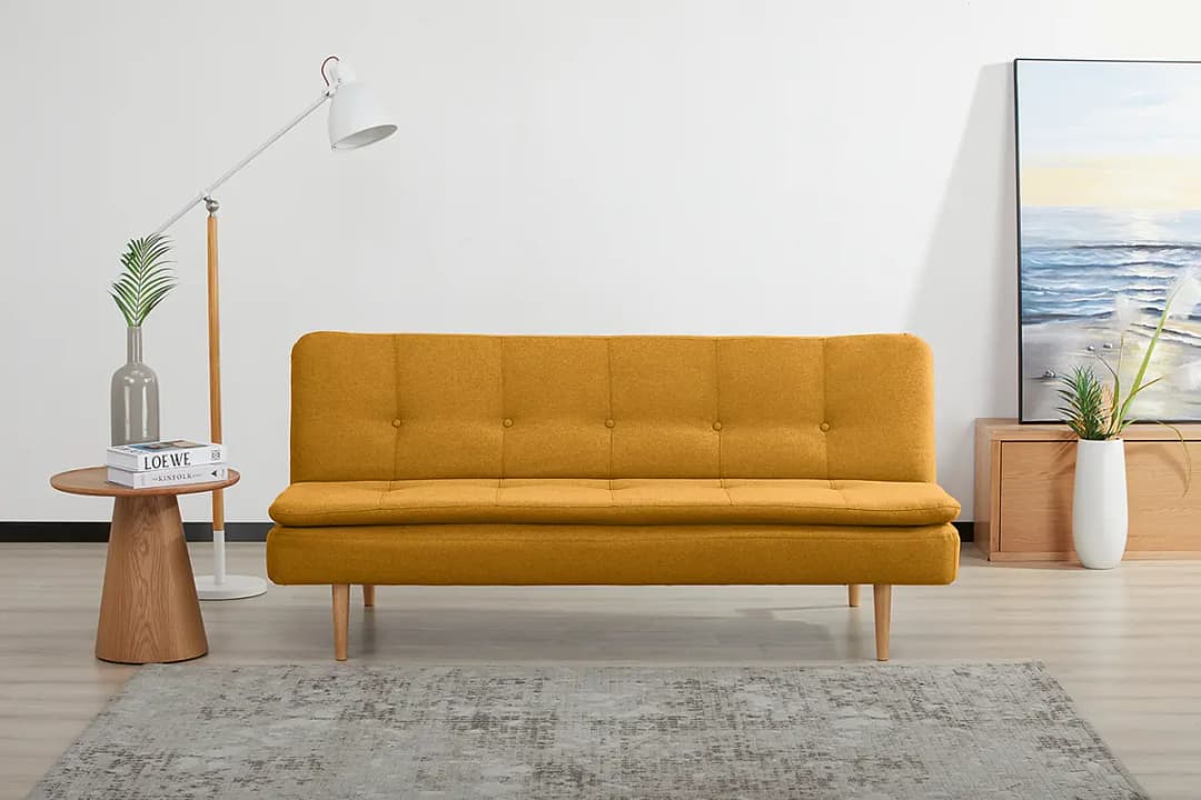 Schlafsofa Kearny | Gelb