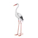 Skulptur Storch | Weiß