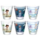 Trinkglas a 6er-Set | Mehrfarbig