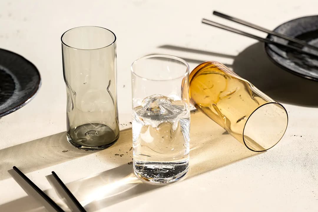 Trinkglas Set | Mehrfarbig
