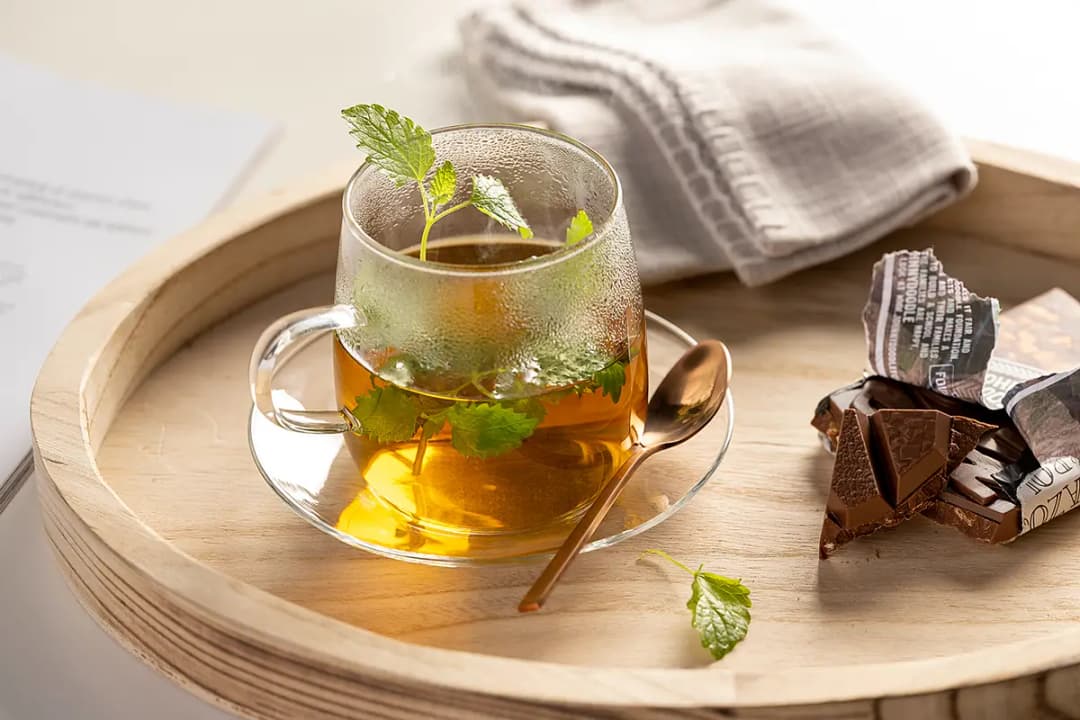 Teetasse 4er-Set | Transparent