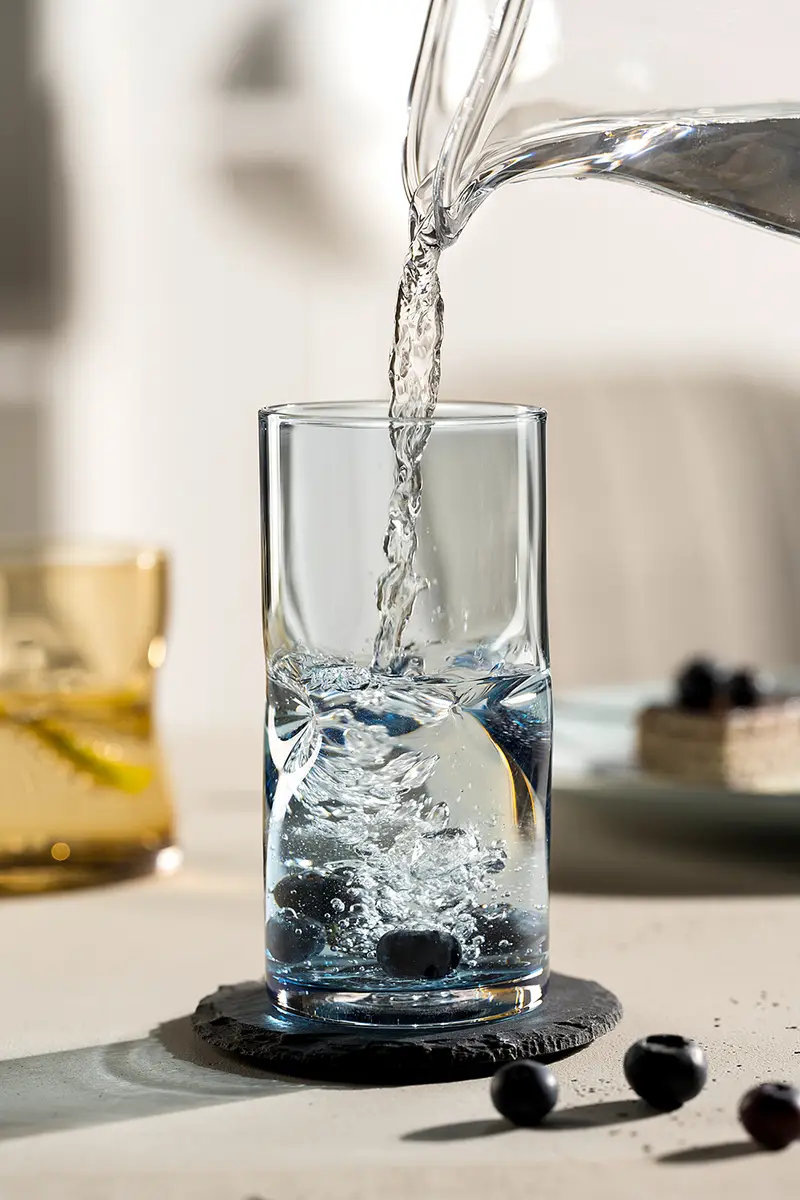 Trinkglas | Blau