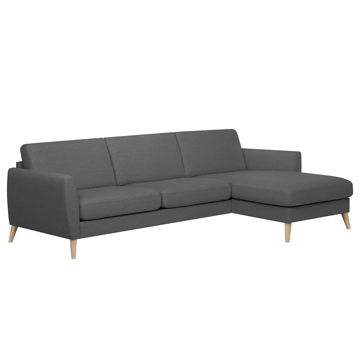 Ecksofa Tuena | Grau