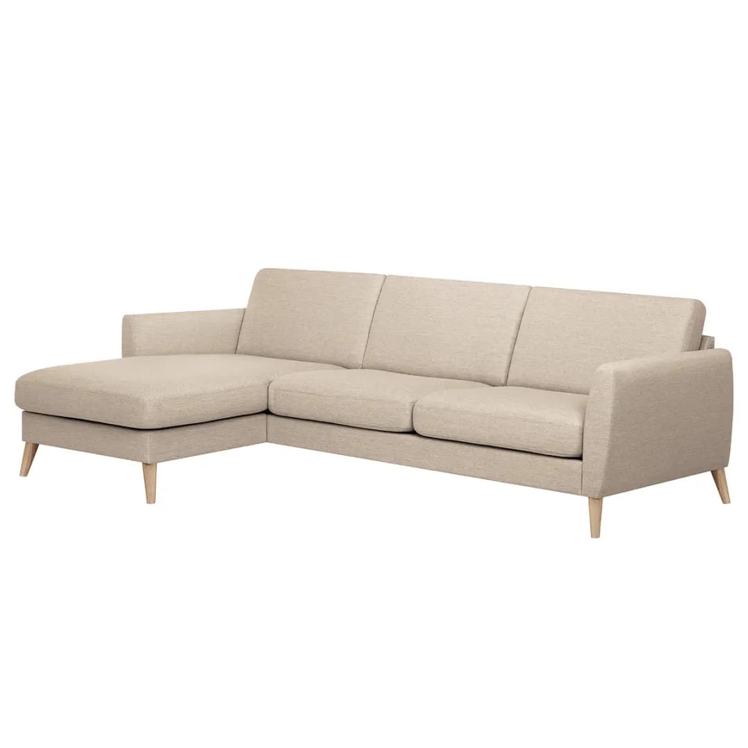 Ecksofa Tuena | Beige