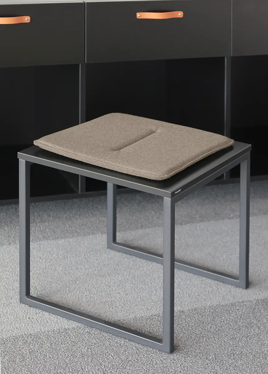 Sitzkissen OFFA Grau/Grau | Grau