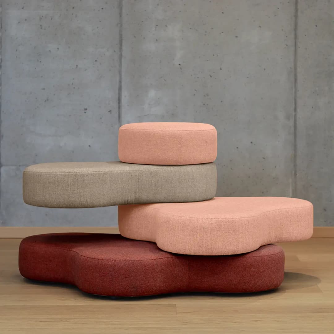 Bewegliches Sitzelement TAPA | Mehrfarbig