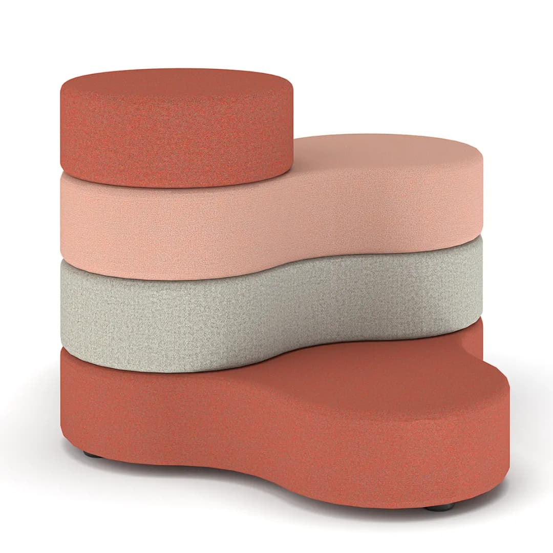 Bewegliches Sitzelement TAPA | Rot