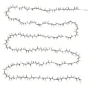 LED-Lichterkette 940cm Weiß/Weiß | Weiß