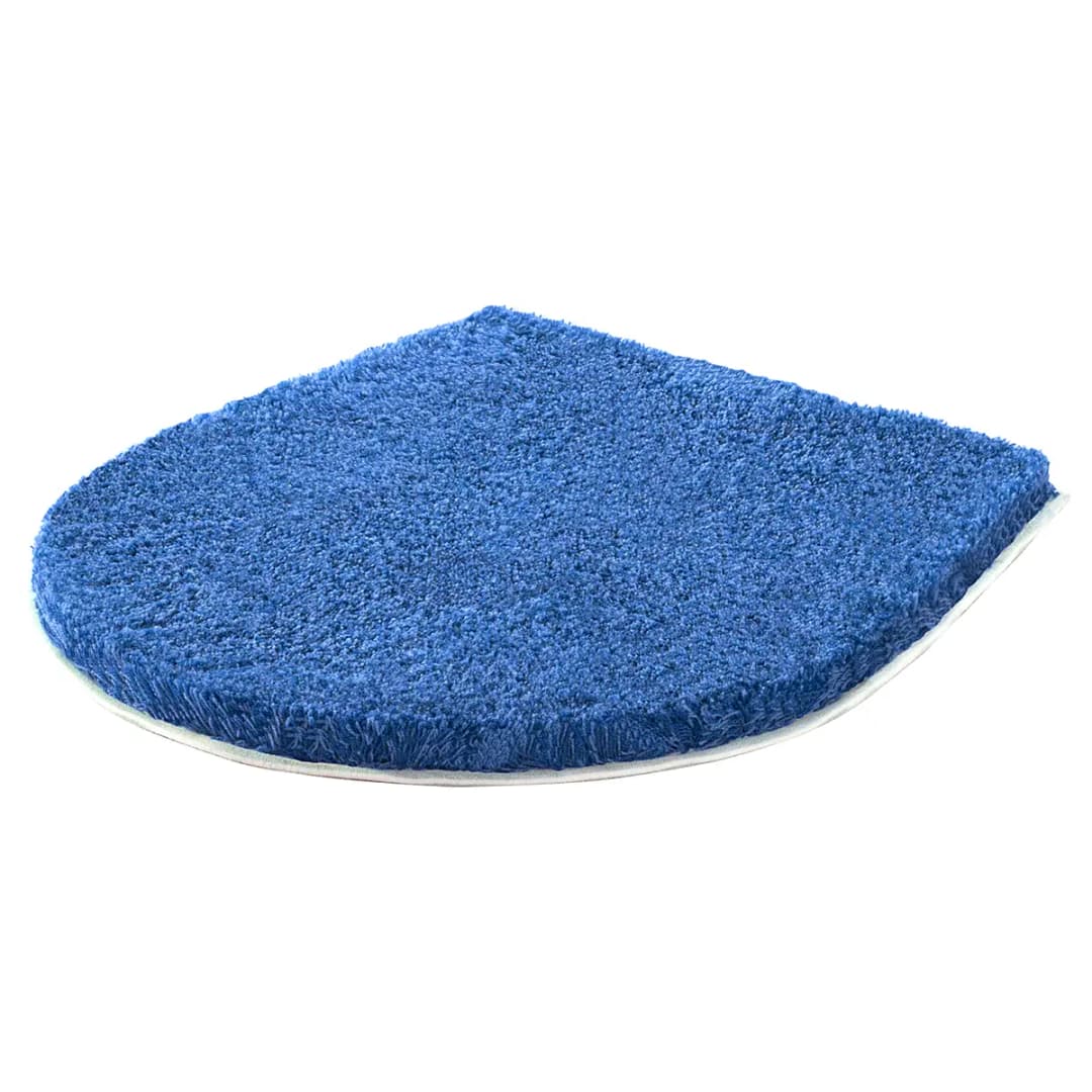 WC-Deckel Bezug Melange | Blau