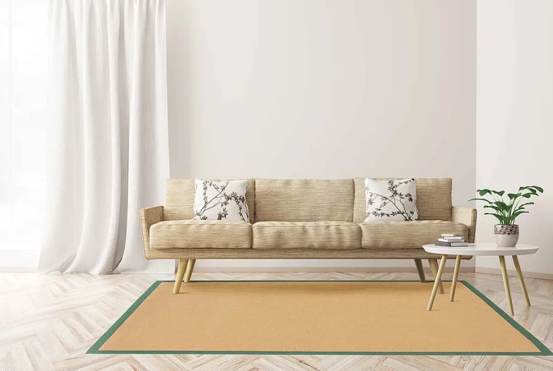 Juteteppich Bafor Grün/Grün 160 x 230cm | Grün