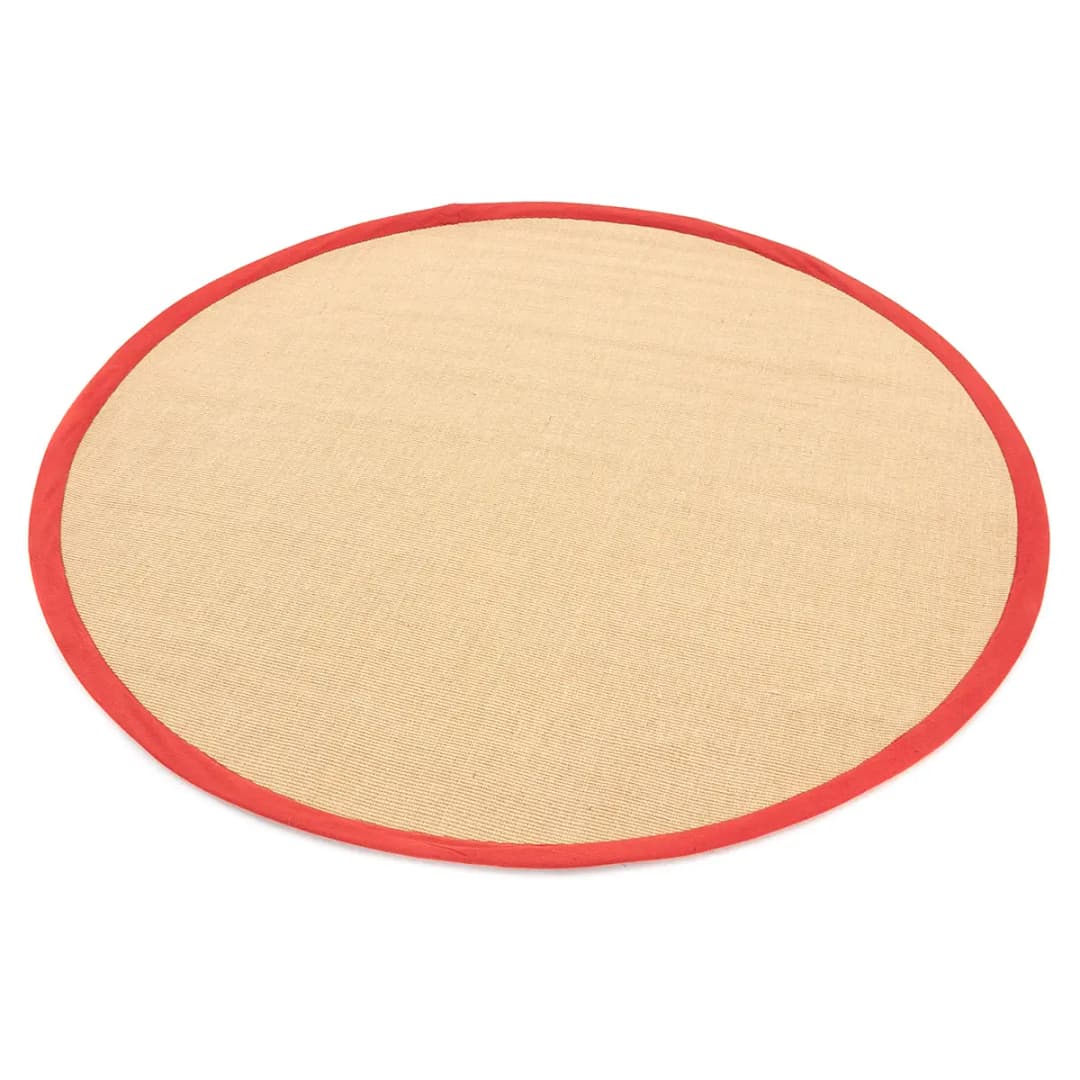 Juteteppich Bafor | Rot