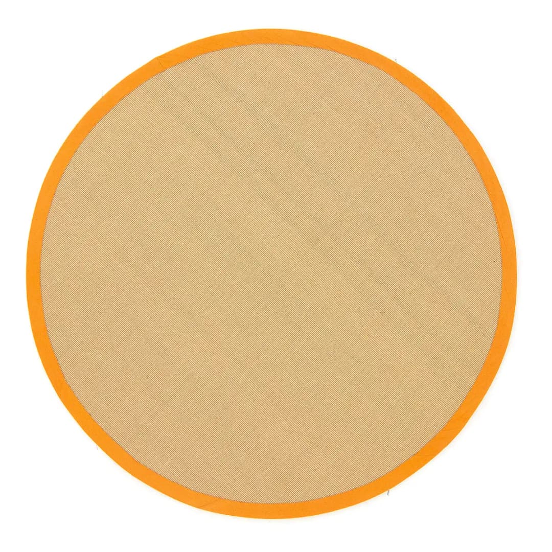 Juteteppich Bafor | Orange