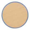 Juteteppich Bafor Rund Blau | Blau
