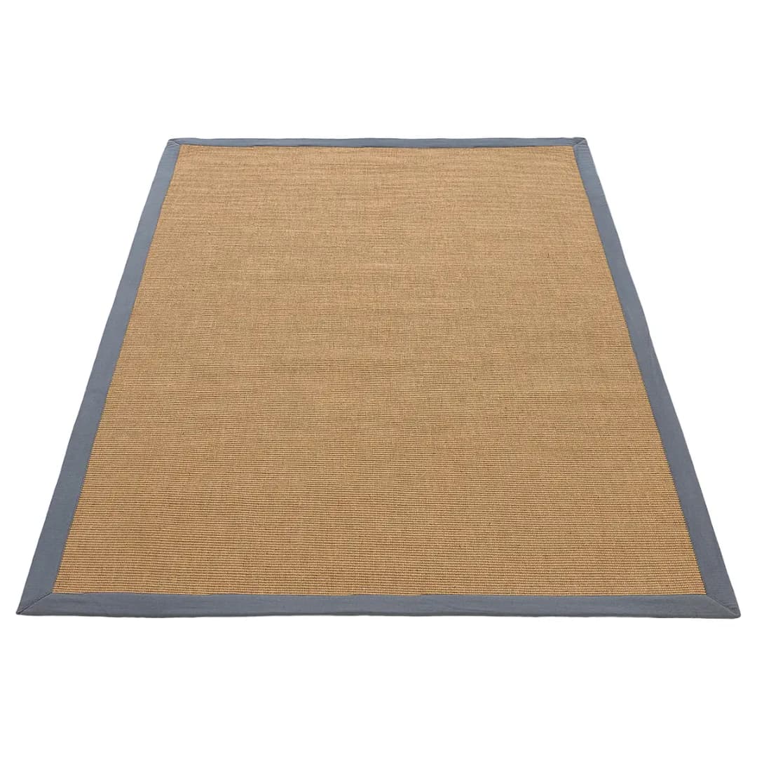Juteteppich Bafor Grau/Grau 140 x 200cm | Grau