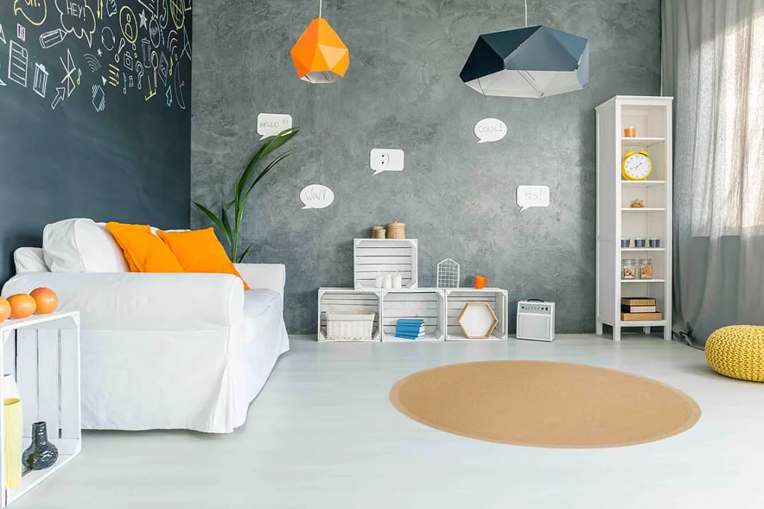 Juteteppich Bafor | Beige
