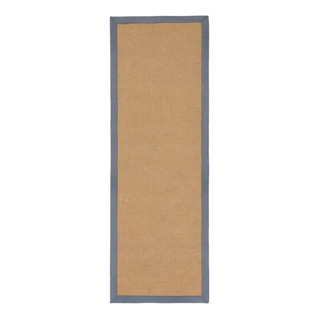 Juteläufer Bafor 75 x 300cm Grau/Grau | Grau