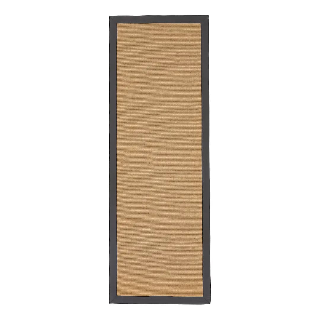 Juteläufer Bafor 70 x 240cm Grau/Anthrazit | Grau
