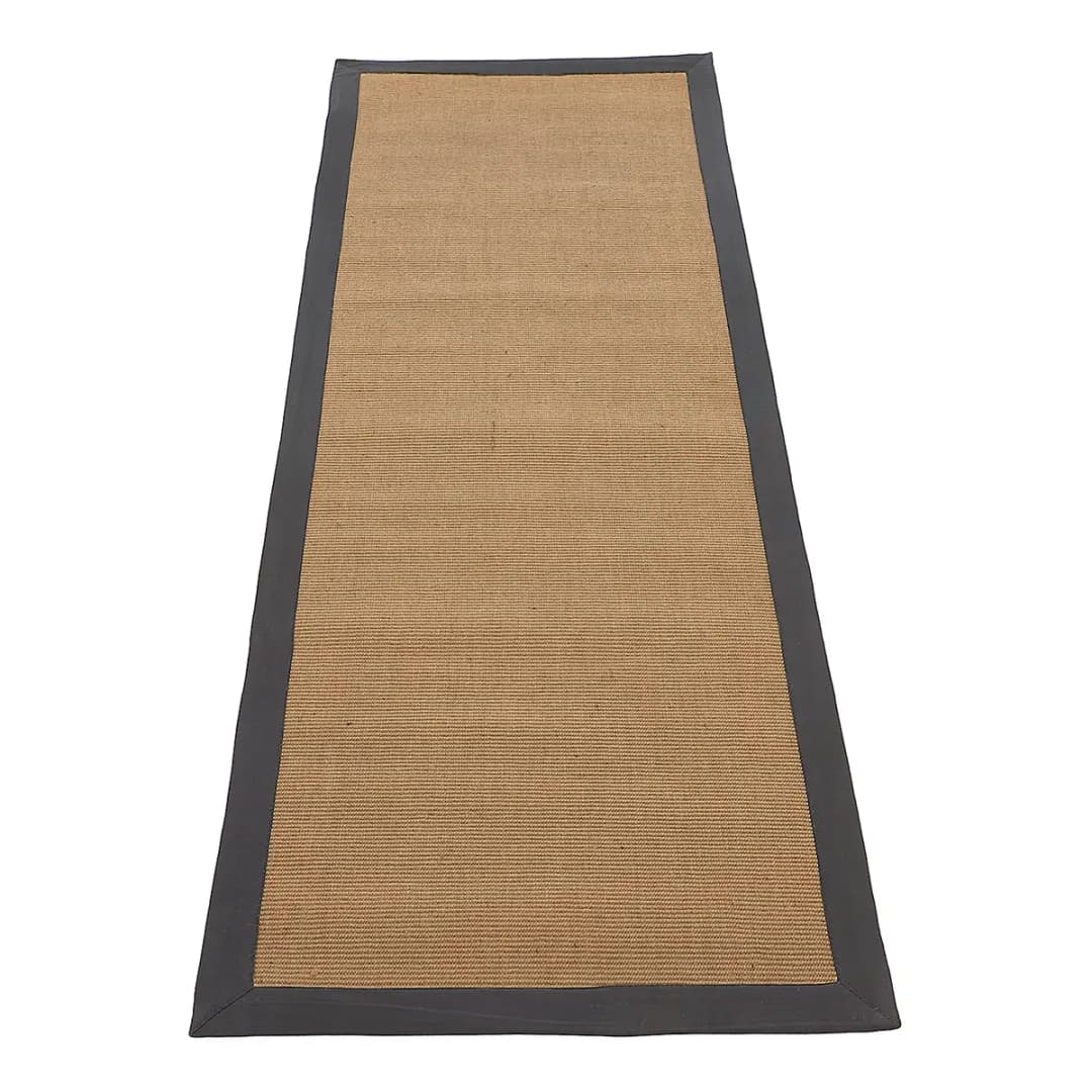 Juteläufer Bafor 70 x 240cm Grau/Anthrazit | Grau