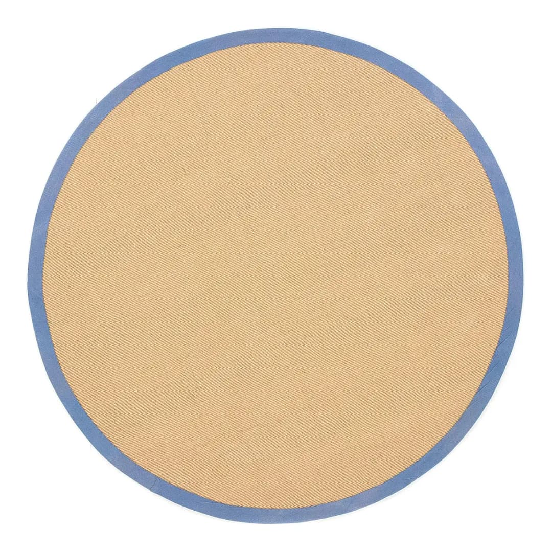 Juteteppich Bafor | Blau