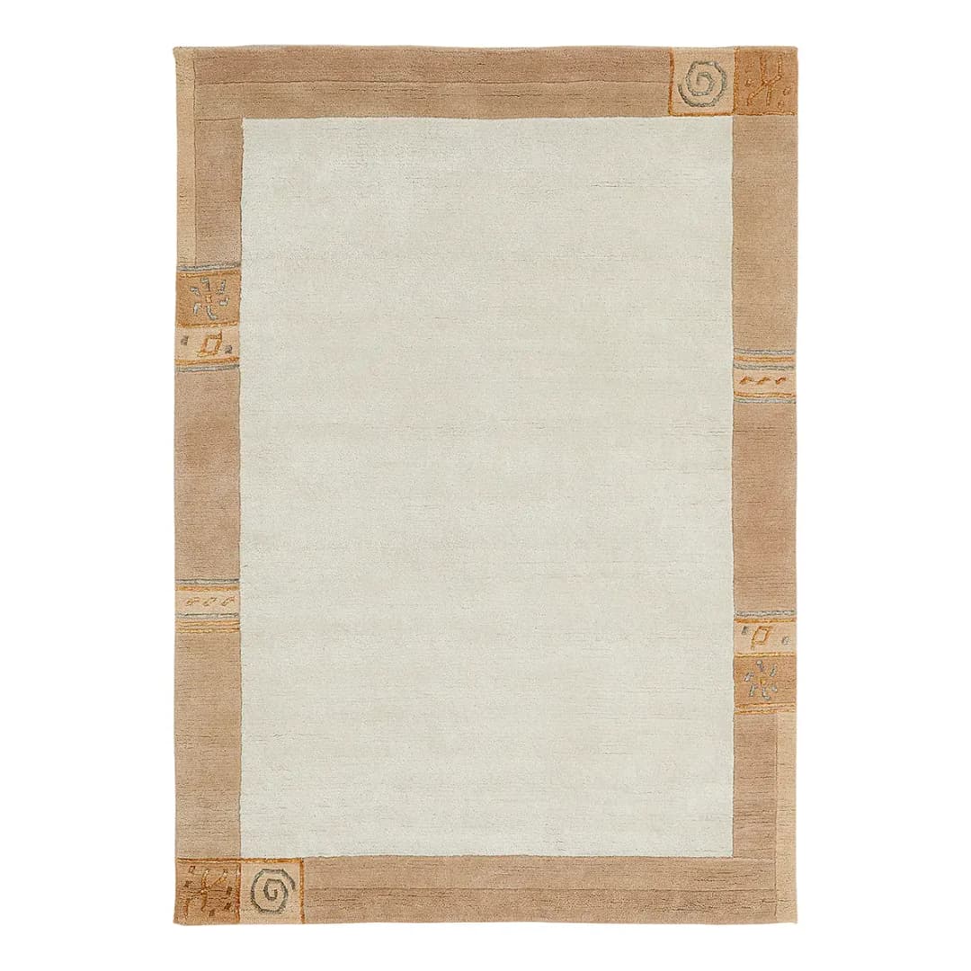 Wollteppich Sola Typ A | Beige