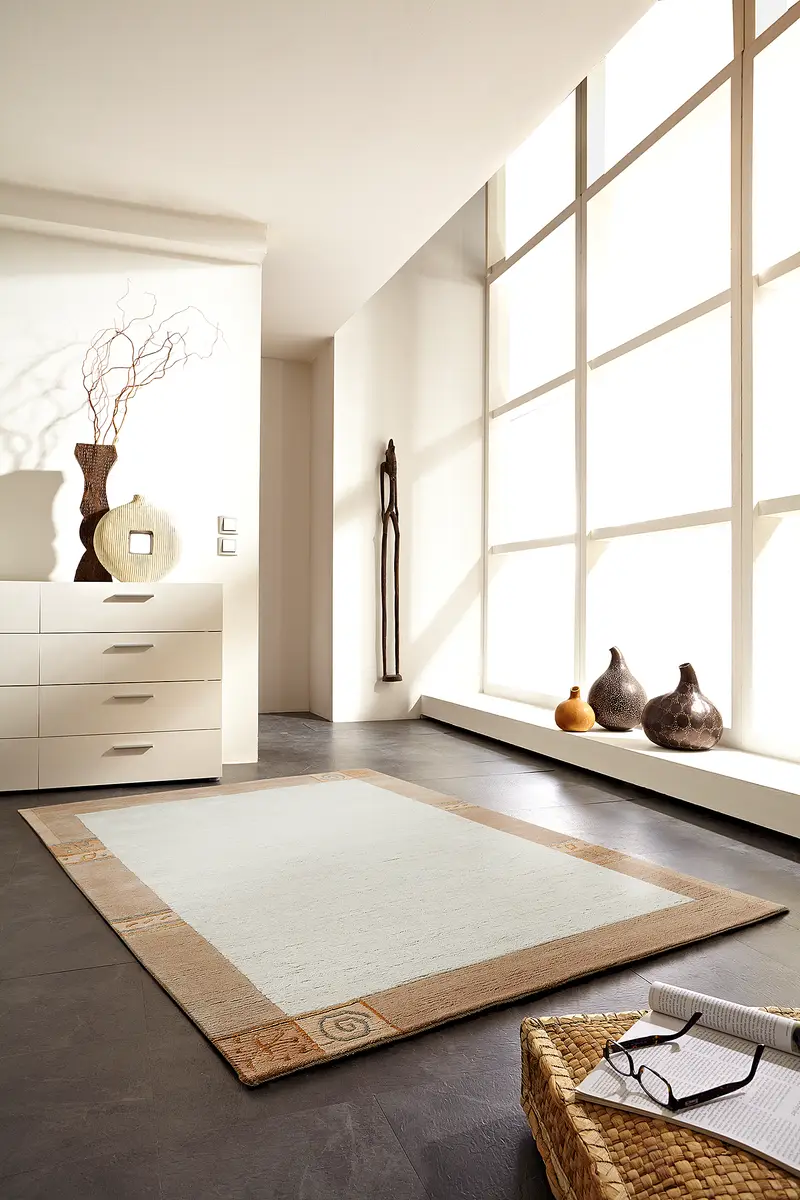 Wollteppich Sola Typ A | Beige