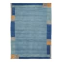 Wollteppich Sola Typ A | Blau