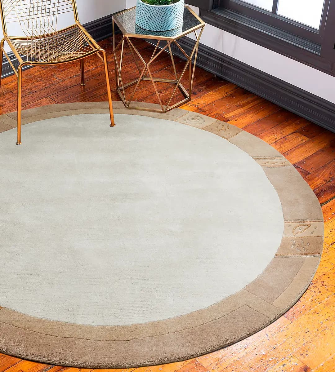 Wollteppich Sola Typ B | Beige
