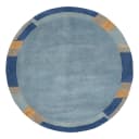 Wollteppich Sola Typ B | Blau