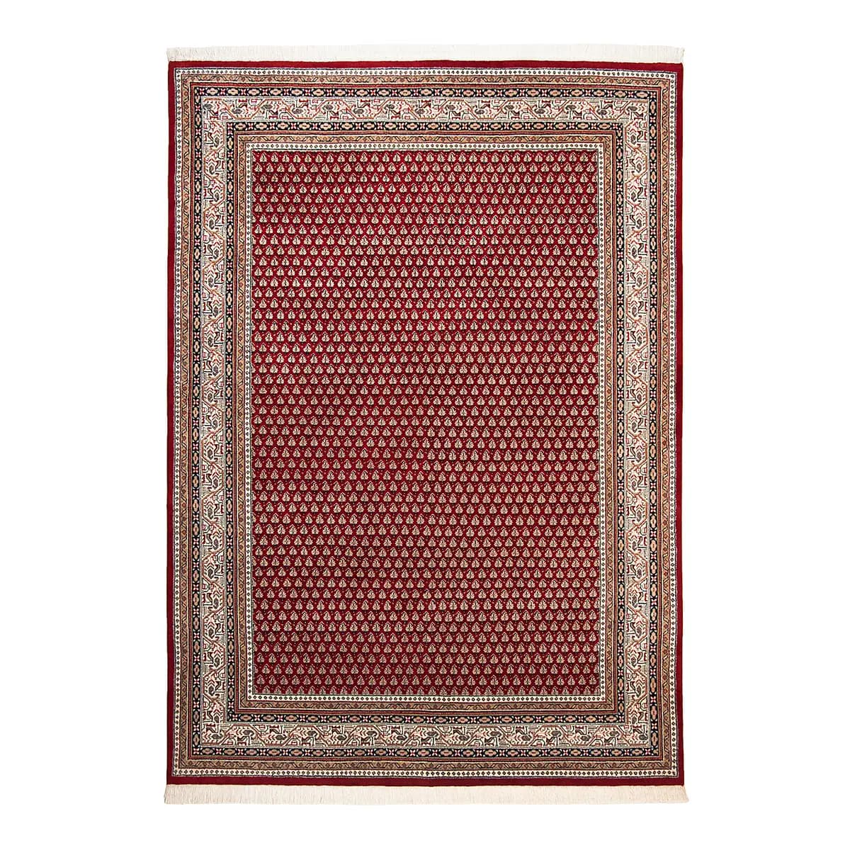 Wollteppich Abbas Meraj | Rot