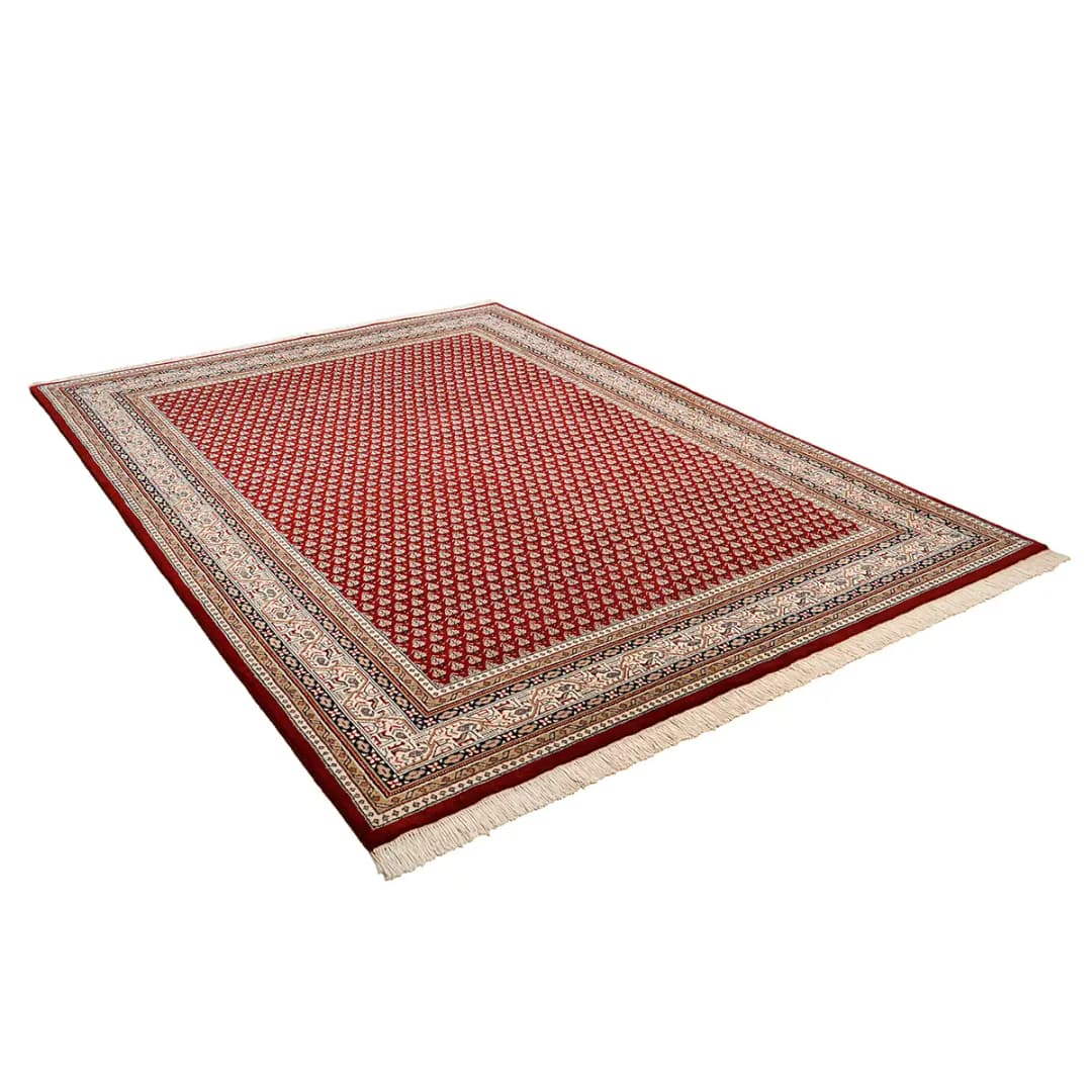 Wollteppich Abbas Meraj | Rot