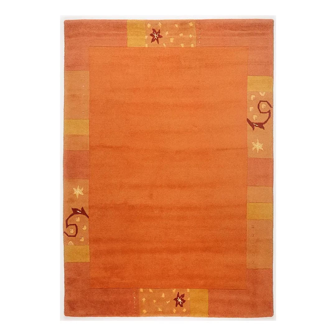 Wollteppich Royal Ganges | Terrakotta