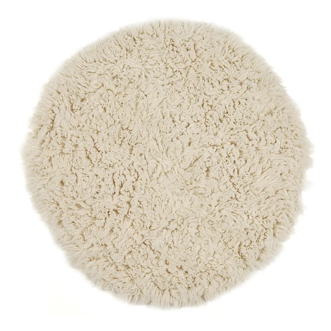 Wollteppich Flokos 2450 | Weiß