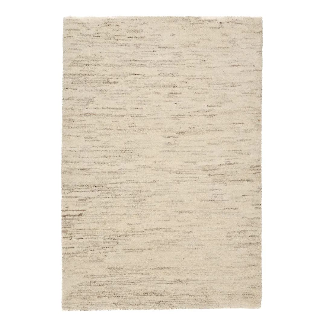 Wollteppich Hadj Beige/Creme 200 x 300cm Wolle | Beige