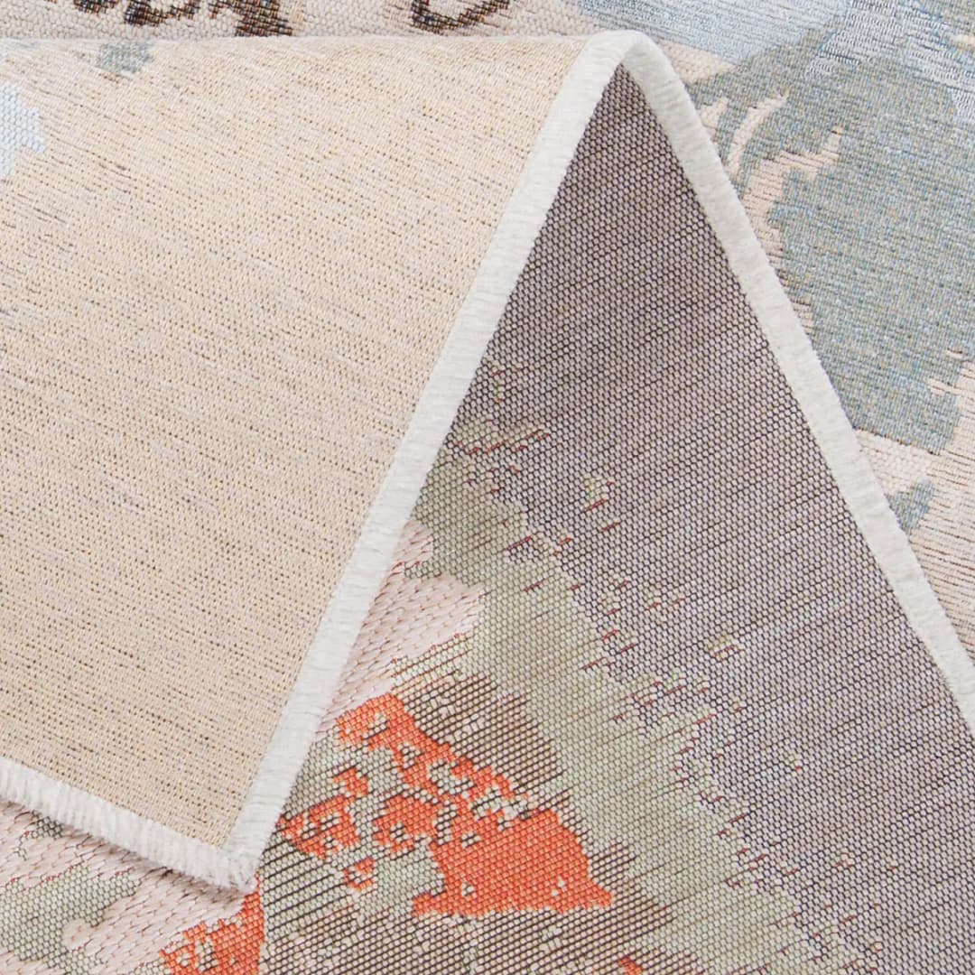 Kurzflorteppich Flomi | Beige