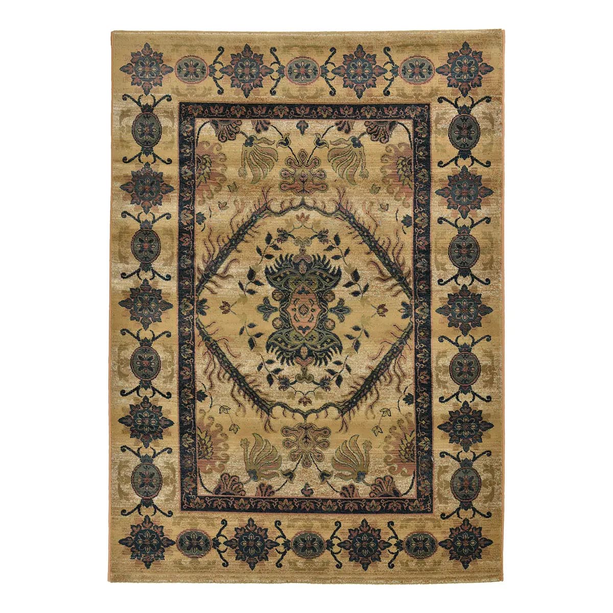 Kurzflorteppich Gabiro 3070 Beige/Beige 240 x 340cm | Beige