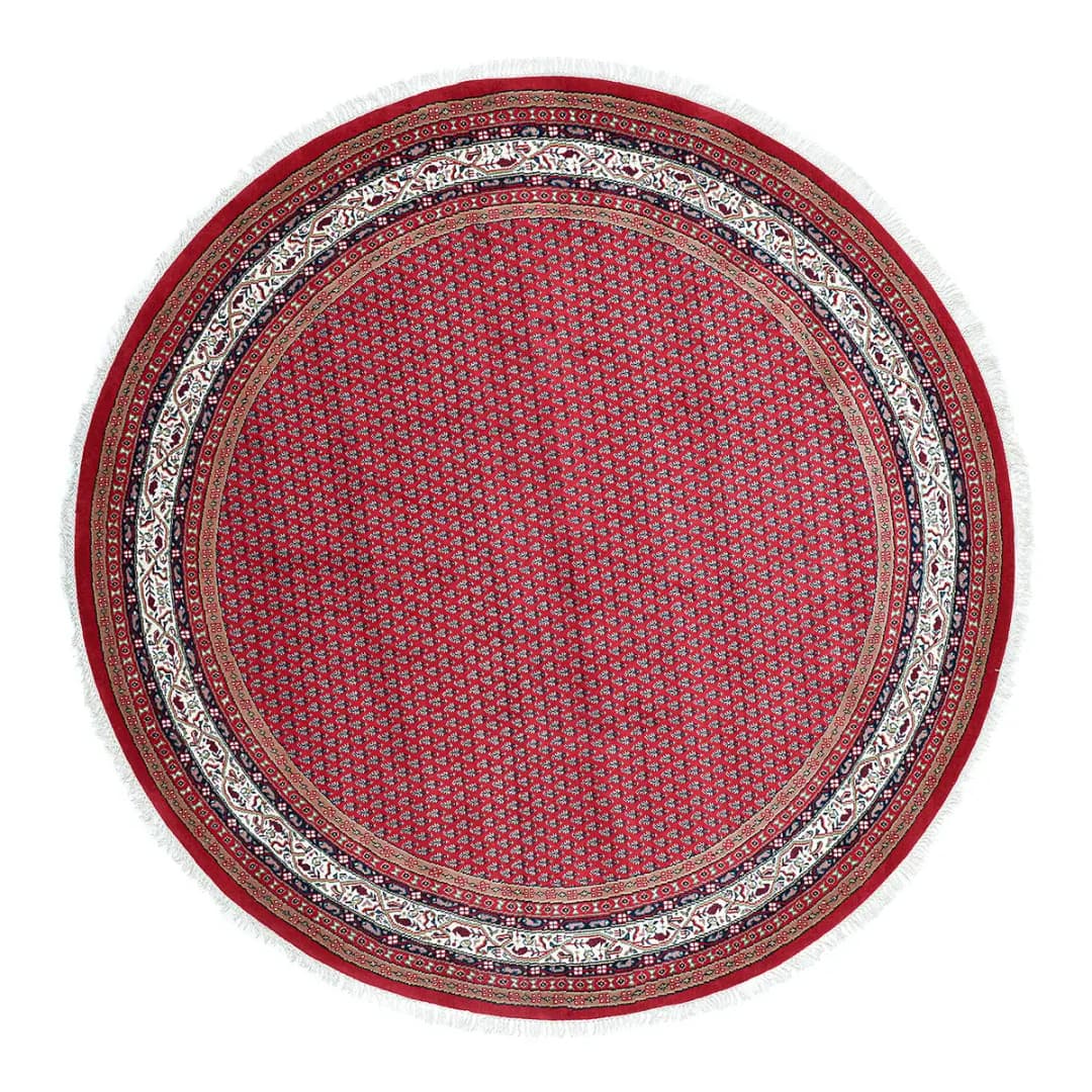 Wollteppich Chandi Mir | Rot