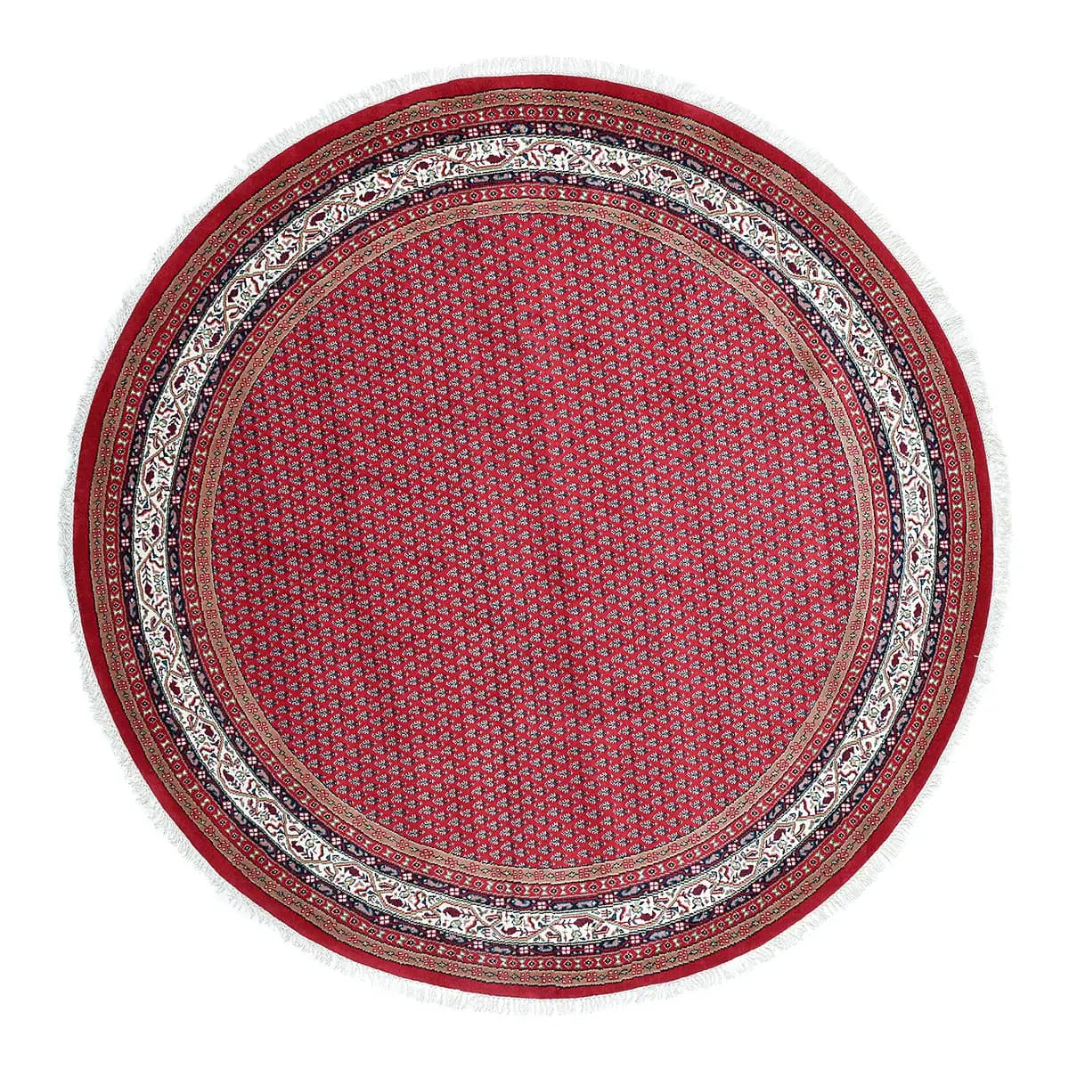 Wollteppich Chandi Mir | Rot